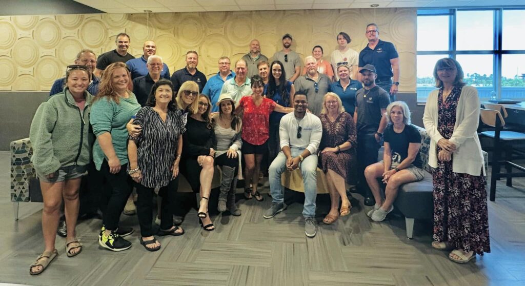 one of the first meetings of Babcock Ranch Referral Group