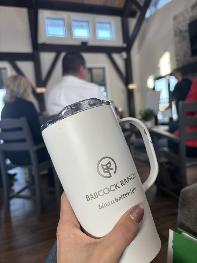 Mandy Carter active in Babcock Ranch Networking