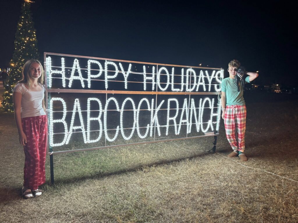 Conner Carter and kara Carter - Mandy Carter's kids in Babcock Ranch