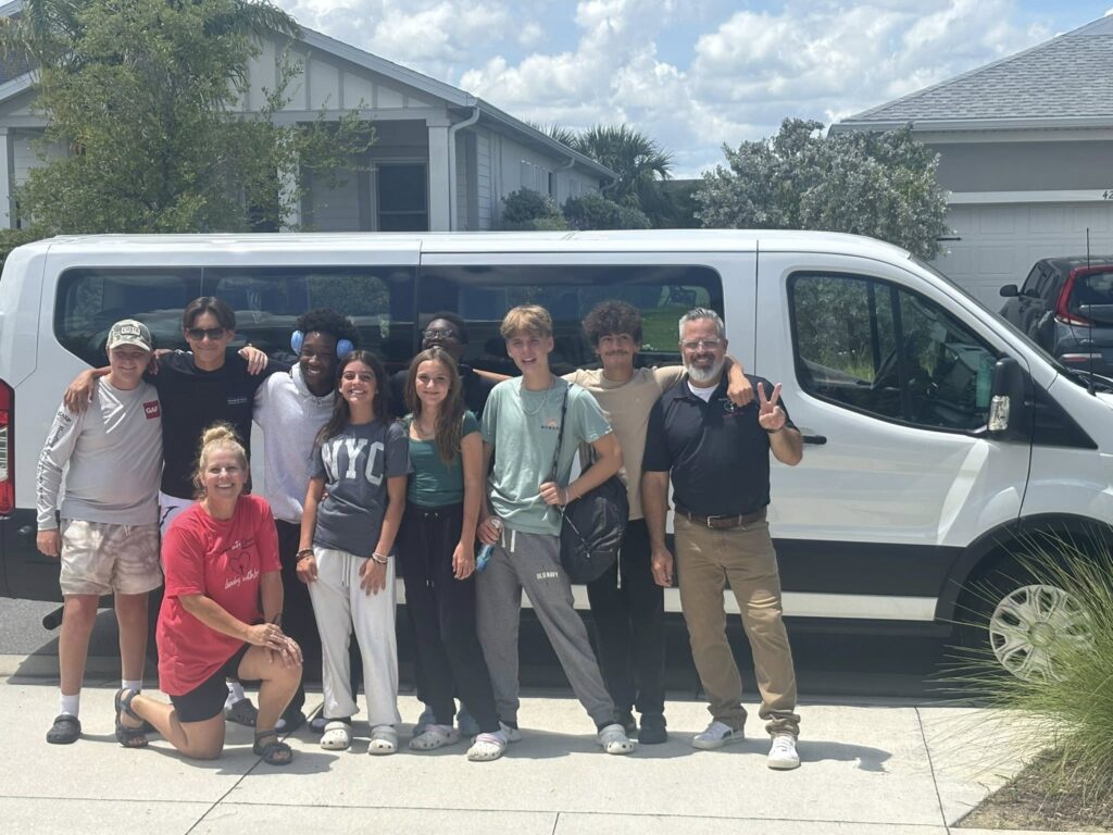 community church youth goes to lutherrock