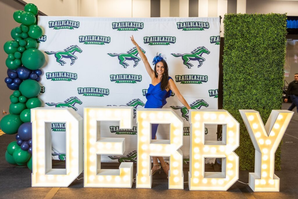 mandy carter organizes babcock schools annual derby fundraiser