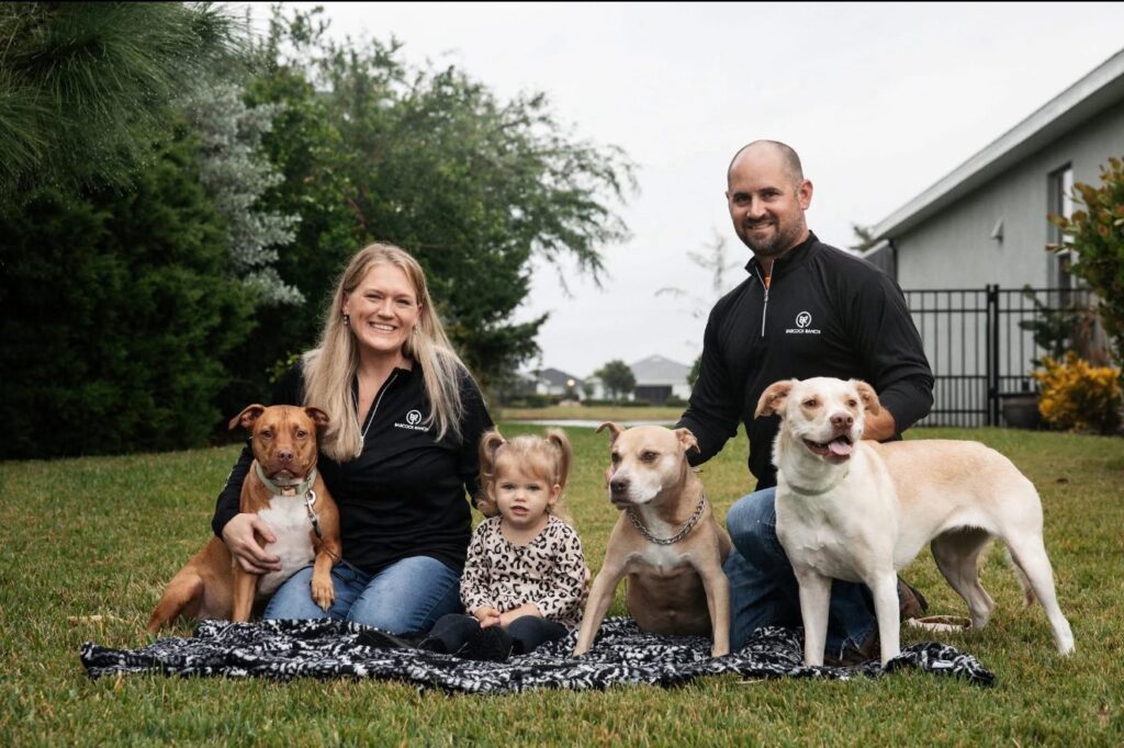 The Smutney Family, owners of Legacy Pressure Washing in Babcock Ranch