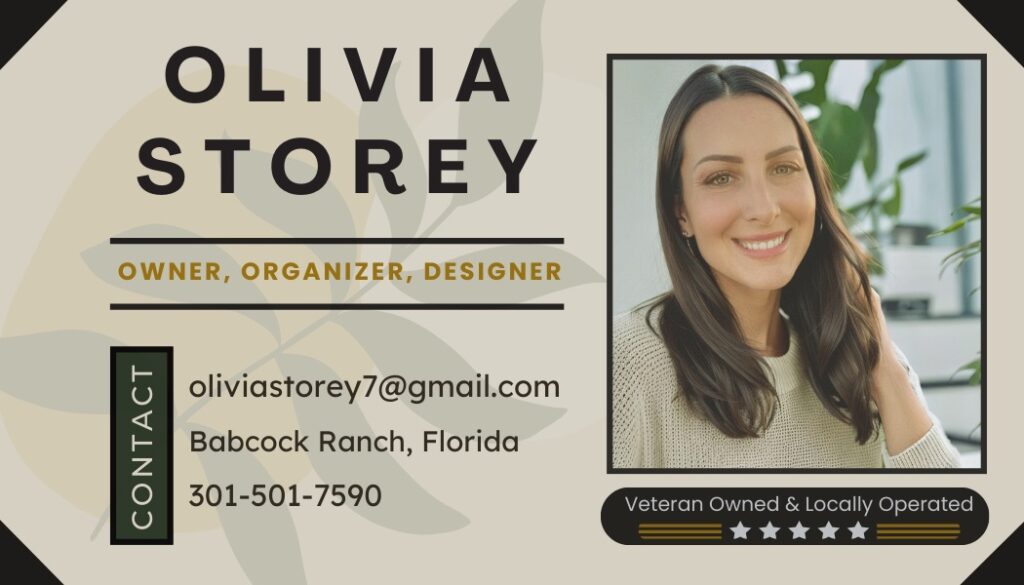 Organized Oasis - Olivia Story - Babcock Ranch
