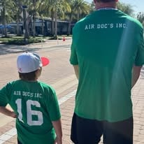Air Docs supporting local community of Babcock Ranch with sponsorships and donations to Parks and Rec baseball team